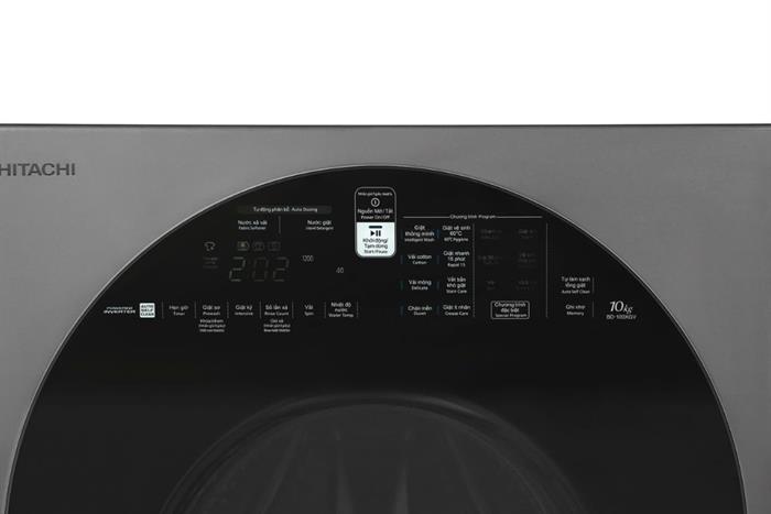 Máy giặt Hitachi Inverter 10 kg BD-100XGV MAG Màu Xám