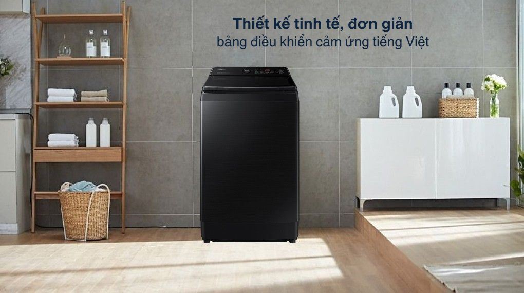 Máy giặt Samsung Inverter 12 kg WA12CG5886BVSV - thiết kế Máy giặt Samsung Inverter 12 kg WA12CG5886BVSV - thiết kế
