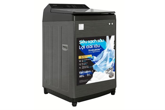 Máy giặt Samsung Inverter 17 kg WA17CG6886BVSV Màu Đen