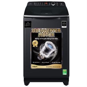 Máy giặt Aqua Inverter 12 kg AQW-DR120HT BK - Cửa trên, Xám, 24 tháng bảo hành