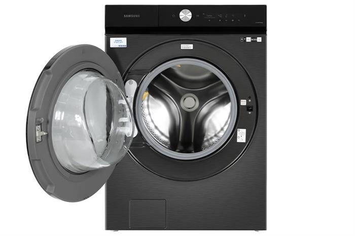 Máy giặt sấy Samsung Bespoke AI Inverter giặt 21 kg - sấy 12 kg WD21B6400KV/SV Màu Đen