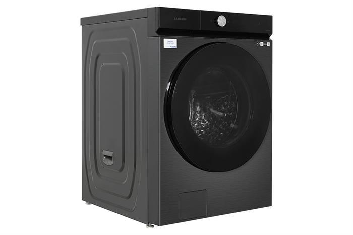 Máy giặt sấy Samsung Bespoke AI Inverter giặt 21 kg - sấy 12 kg WD21B6400KV/SV Màu Đen
