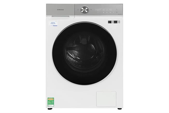 Máy giặt sấy Samsung Bespoke AI Inverter giặt 12 kg - sấy 8 kg WD12BB944DGHSV Màu Trắng - Bạc