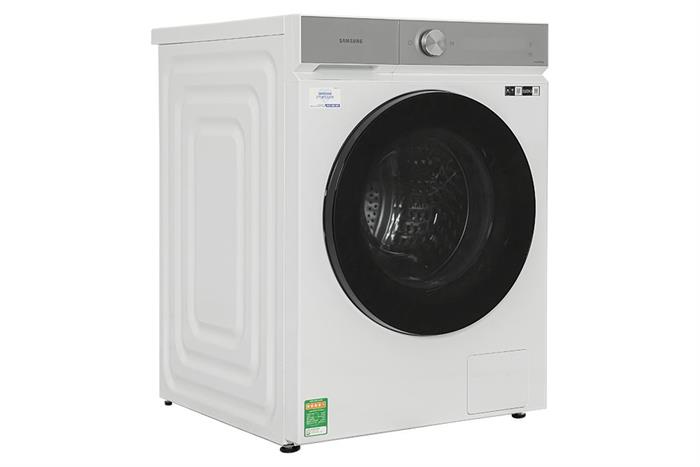 Máy giặt sấy Samsung Bespoke AI Inverter giặt 12 kg - sấy 8 kg WD12BB944DGHSV Màu Trắng - Bạc