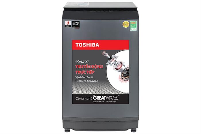 Máy giặt Toshiba Inverter 13 kg AW-DUM1400LV (MK) Màu Xám đậm
