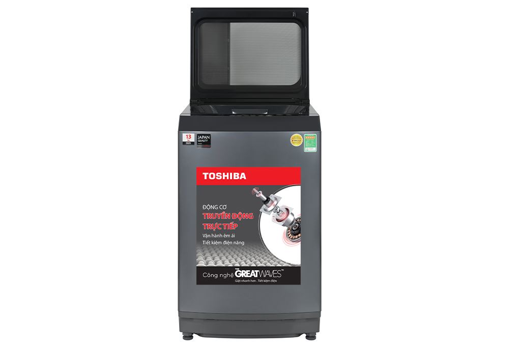 Máy giặt Toshiba Inverter 13 kg AW-DUM1400LV (MK) Màu Xám đậm