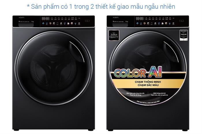 Máy giặt Aqua Inverter 10 kg AQD-DW1000J.BK Màu Đen