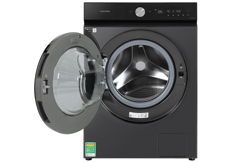 Máy giặt Samsung Bespoke AI Inverter 14 kg WW14BB944DGBSV Màu Đen