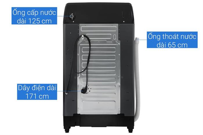 Máy giặt Aqua Inverter 11 kg AQW-DR110JT BK Màu Đen