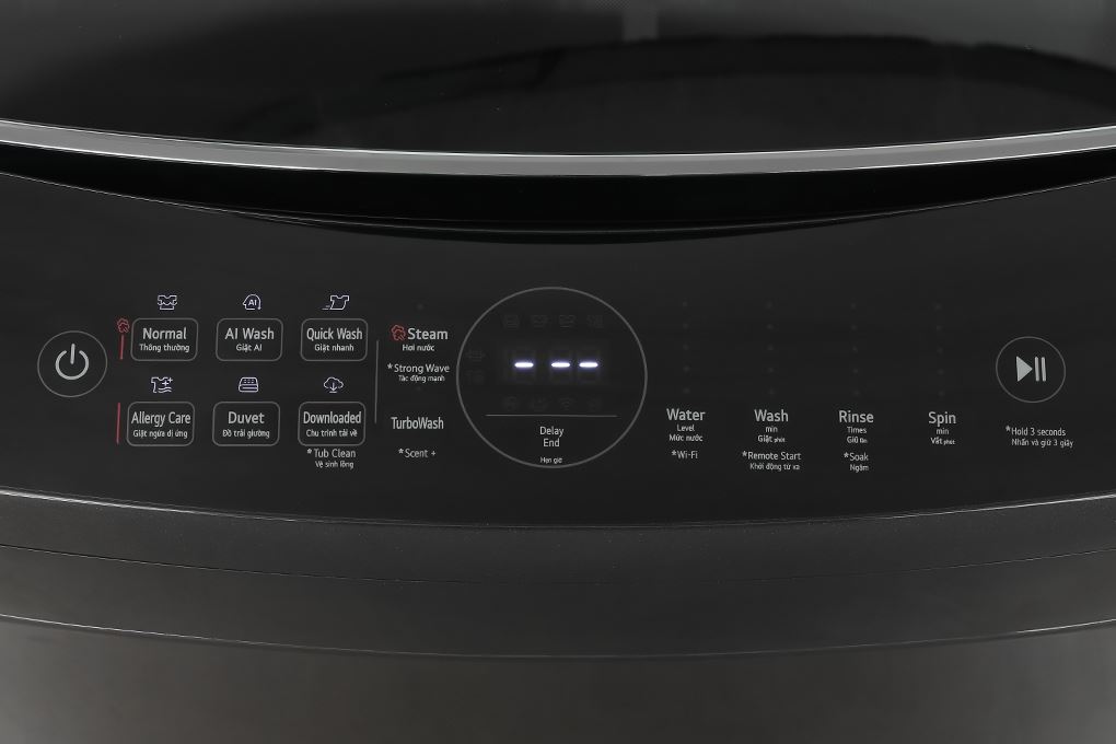 Máy giặt LG AI DD Inverter 17 kg TV2517SV7J Màu Đen - Bạc