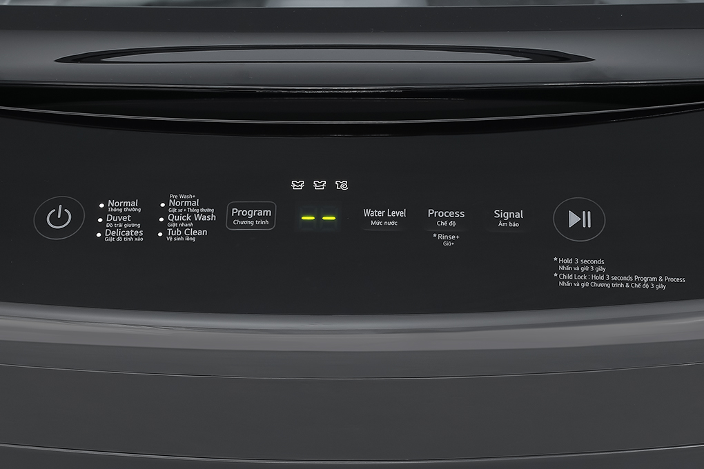 Máy giặt LG TurboDrum Inverter 12 kg T2512VBTB Màu Đen