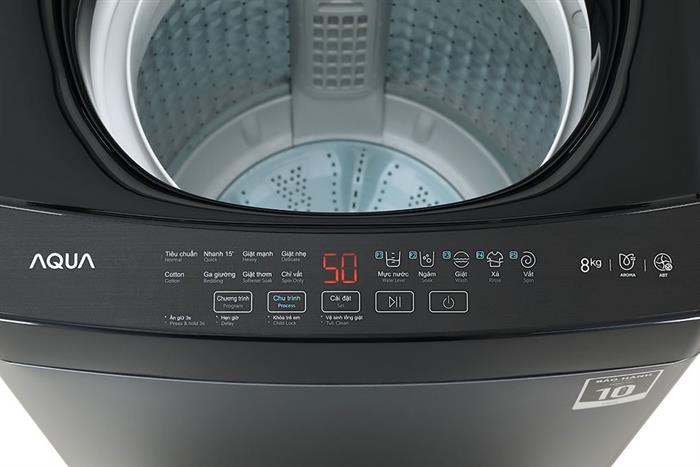 Máy giặt Aqua 8 kg AWM8-316K(B) Màu Đen