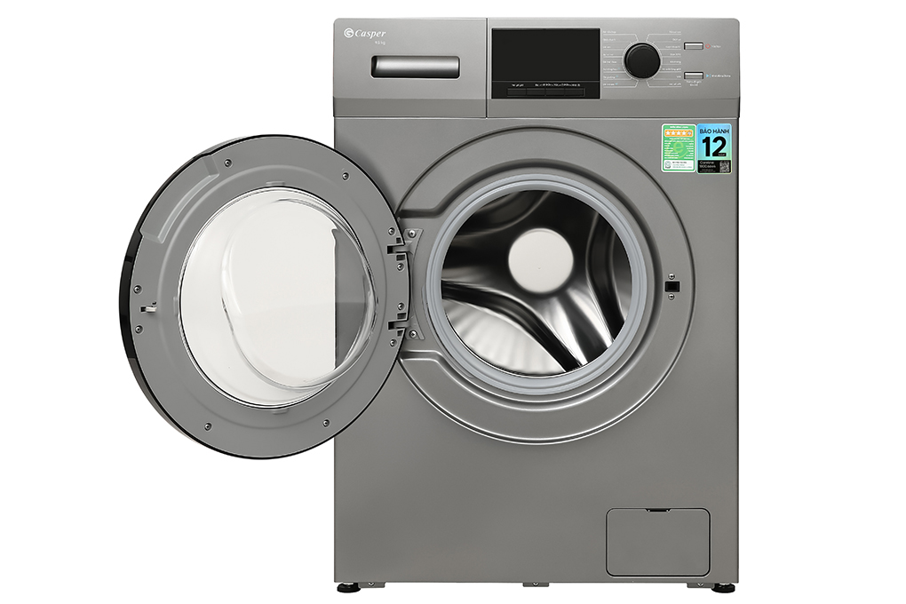Máy giặt Casper Inverter 9.5 kg WF-95VG5 Màu Đen - Xám