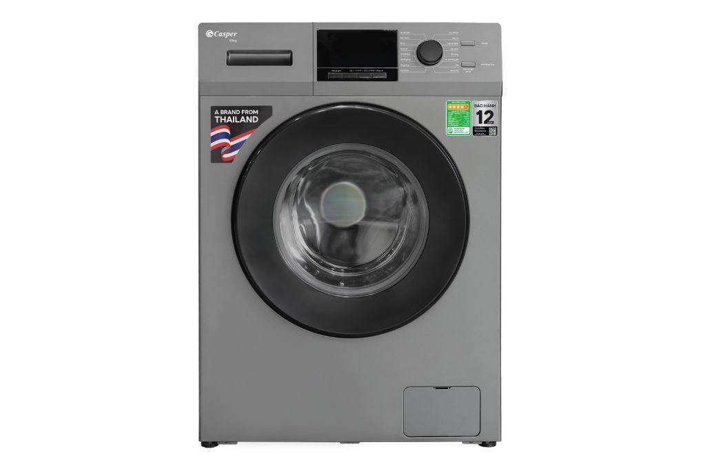 Máy giặt Casper Inverter 9.5 kg WF-95VG5 Màu Đen - Xám