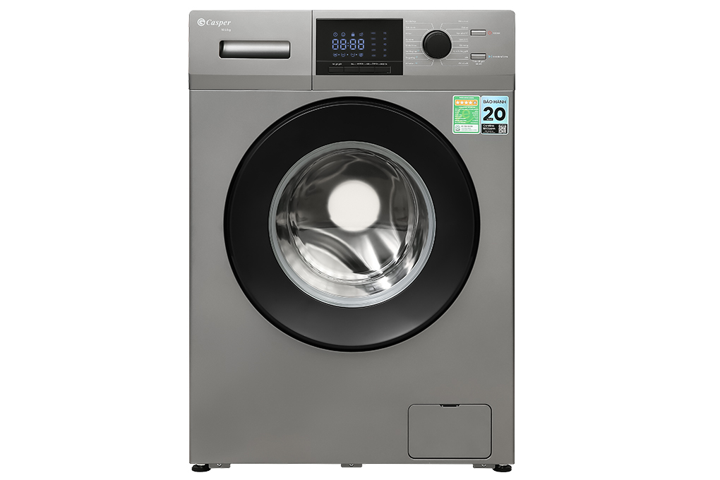 Máy giặt Casper Inverter 10.5 kg WF-105VG5 Màu Đen - Xám