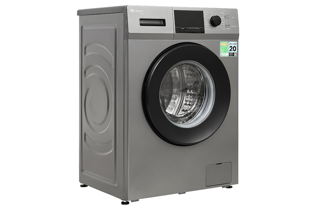 Máy giặt Casper Inverter 10.5 kg WF-105VG5 Màu Đen - Xám