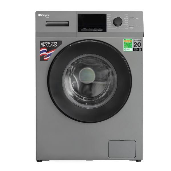 Máy giặt Casper Inverter 10.5 kg WF-105VG5 Màu Đen - Xám