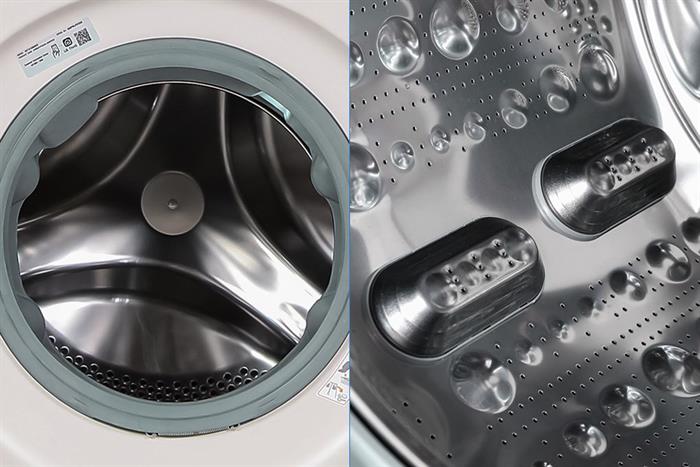 Tháp giặt sấy LG WashTower Inverter giặt 14 kg - sấy 10 kg WT1410NHEG Màu Màu be