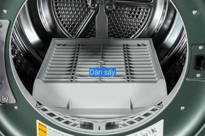 Tháp giặt sấy LG WashTower Inverter giặt 14 kg - sấy 10 kg WT1410NHEG Màu Màu be