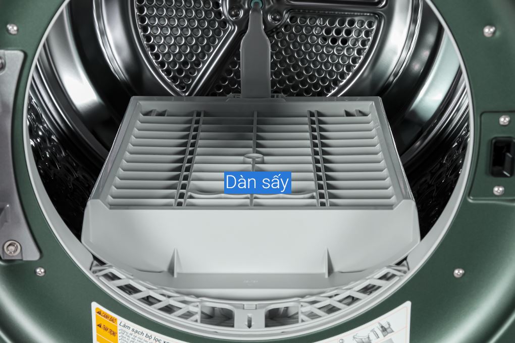 Tháp giặt sấy LG WashTower Inverter giặt 14 kg - sấy 10 kg WT1410NHEG Màu Màu be