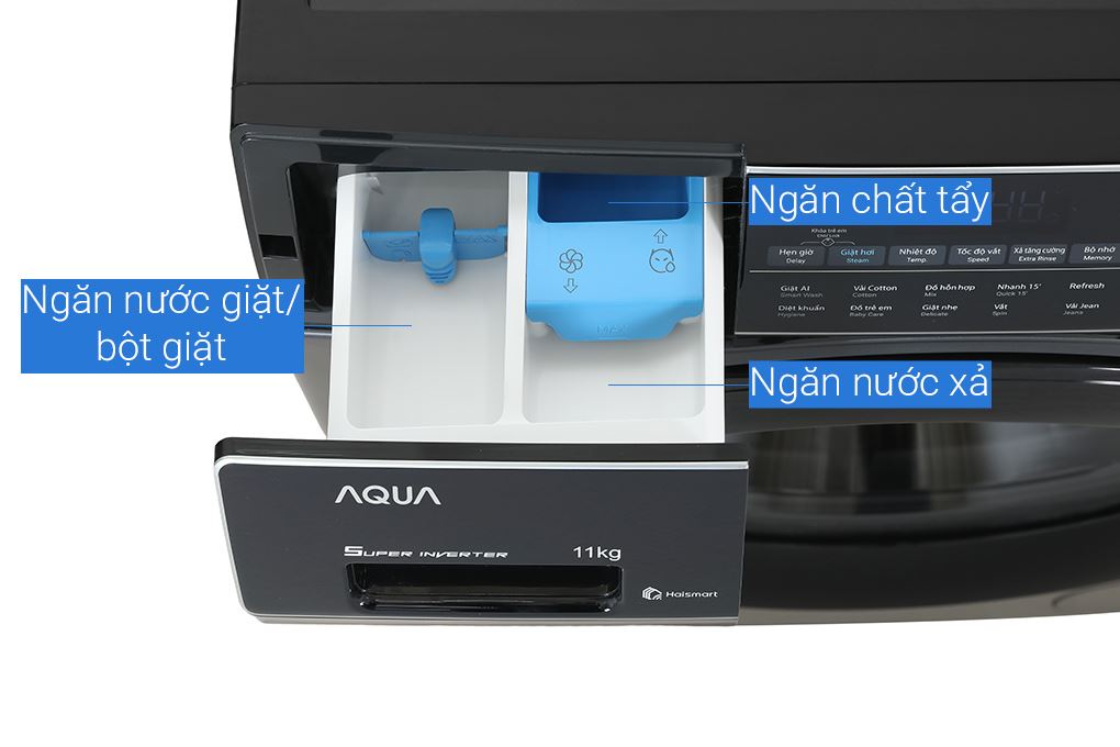 Máy giặt Aqua Inverter 11 kg AW11-BP4959U1K(B) Màu Đen