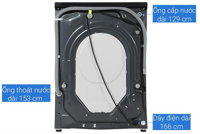 Máy giặt Aqua Inverter 11 kg AW11-BP4959U1K(B) Màu Đen