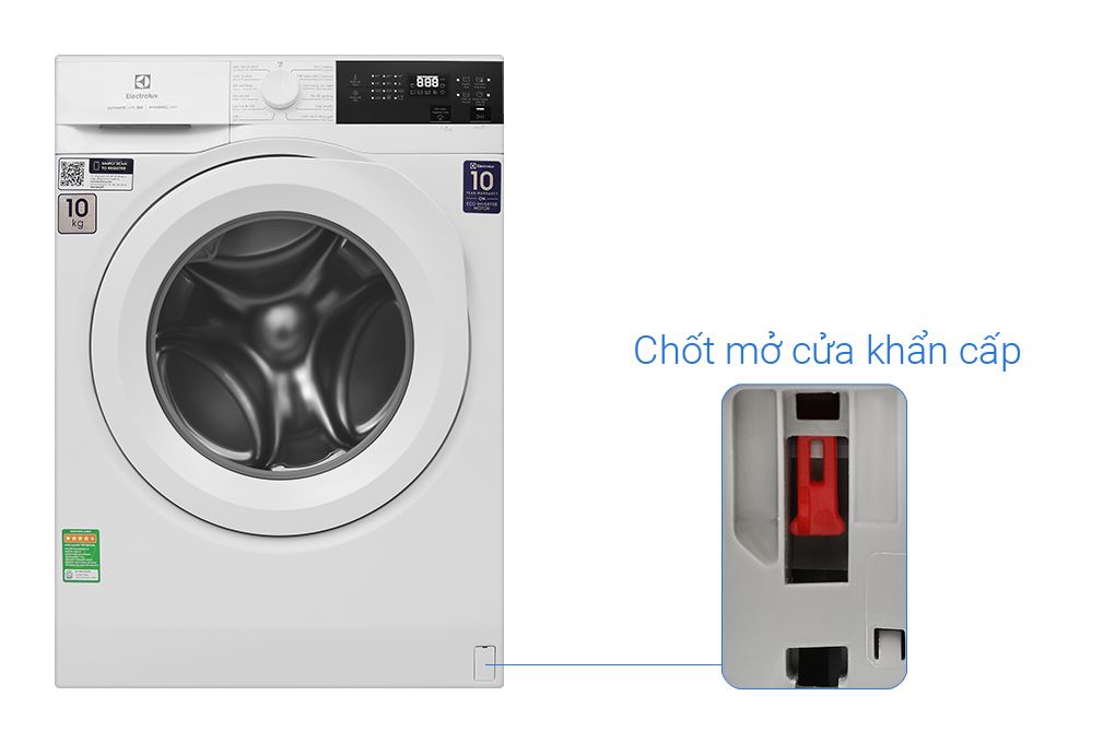 Máy giặt Electrolux UltimateCare 300 Inverter 10 kg EWF1024D3WC Màu Trắng
