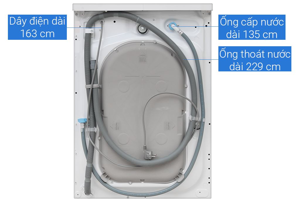 Máy giặt Electrolux UltimateCare 300 Inverter 10 kg EWF1024D3WC Màu Trắng
