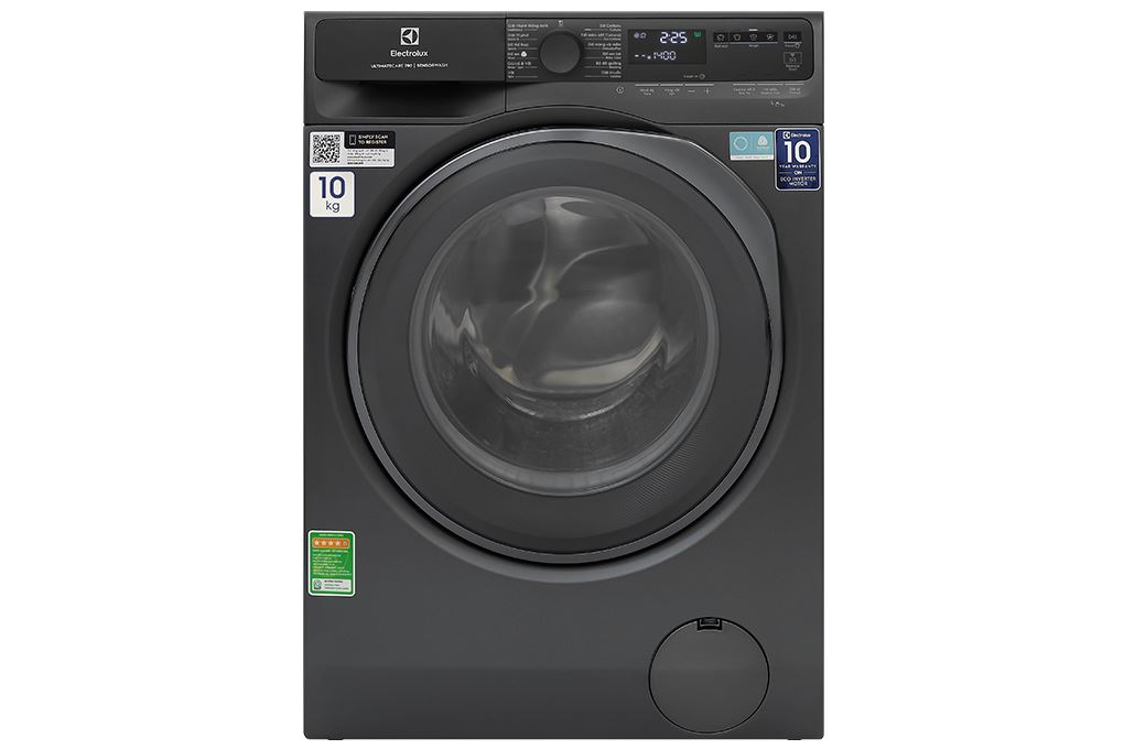 Máy giặt Electrolux UltimateCare 700 Inverter 10 kg EWF1043R7SC Màu Đen - Xám