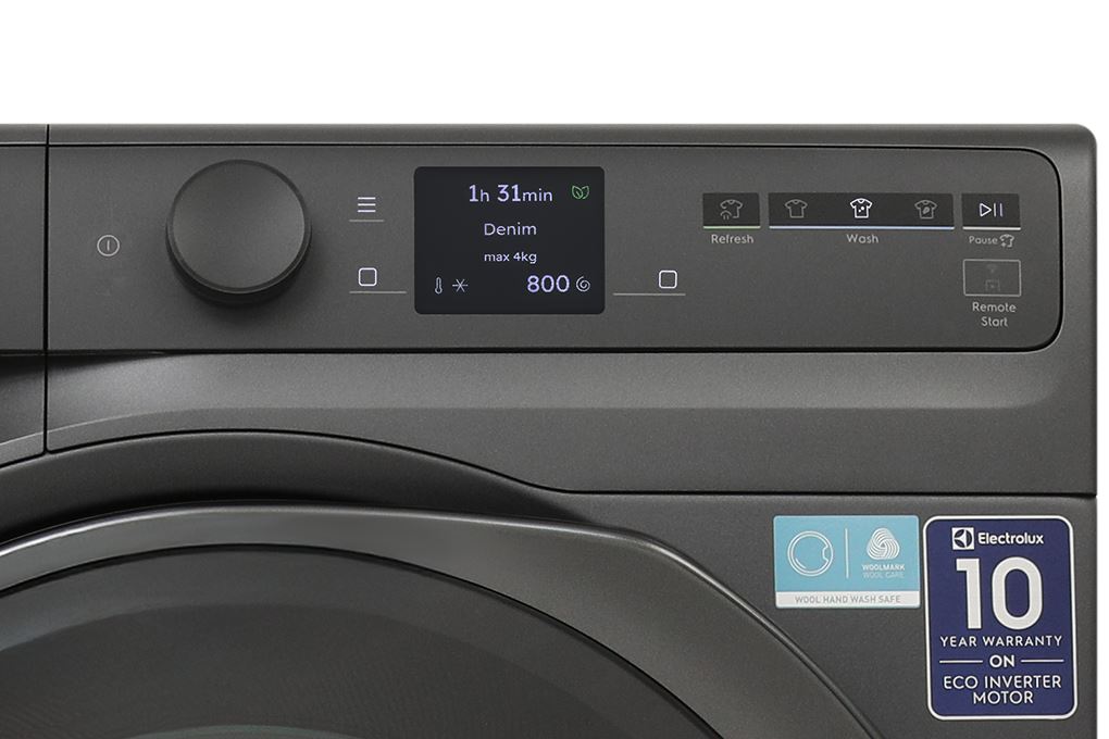 Máy giặt Electrolux UltimateCare 900 Inverter 11 kg EWF1142R9SC Màu Đen - Xám