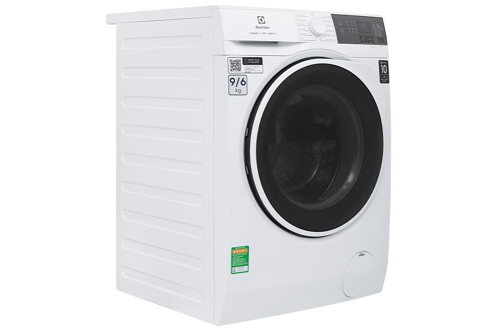 Máy giặt sấy Electrolux UltimateCare 300 Inverter giặt 9 kg - sấy 6 kg EWW9024P3WC Màu Trắng