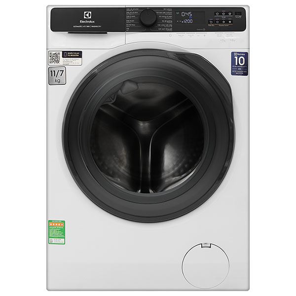 Máy giặt sấy Electrolux UltimateCare 500 Inverter giặt 11 kg - sấy 7 kg EWW1123P5WC