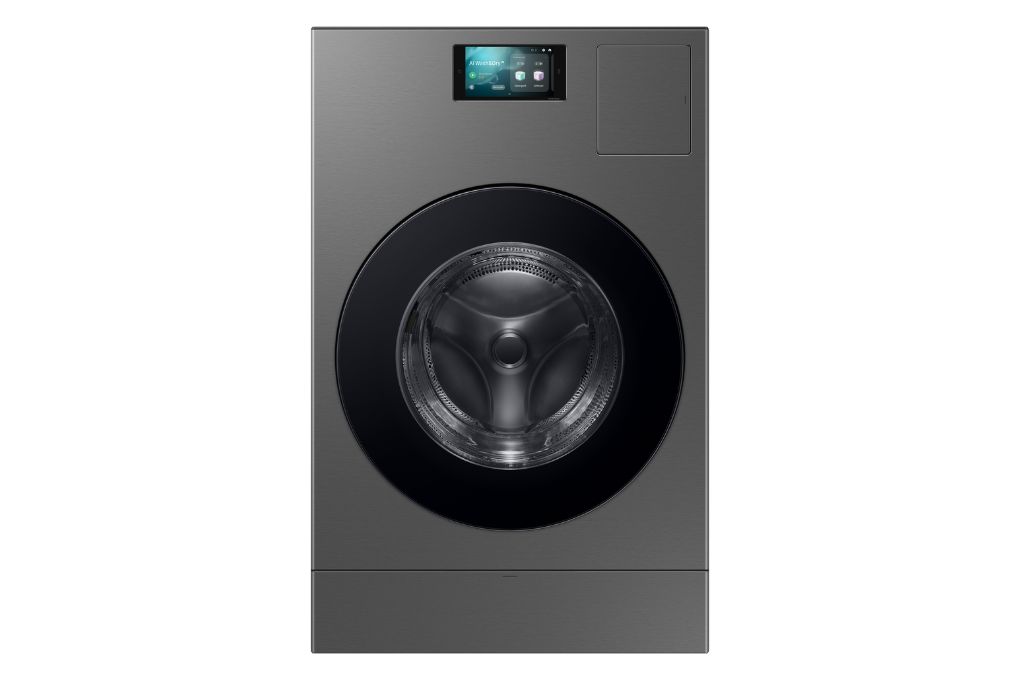Máy giặt sấy Samsung AI Combo Heatpump Inverter giặt 25 kg - sấy 15 kg WD25DB8995BZSV Màu Xám