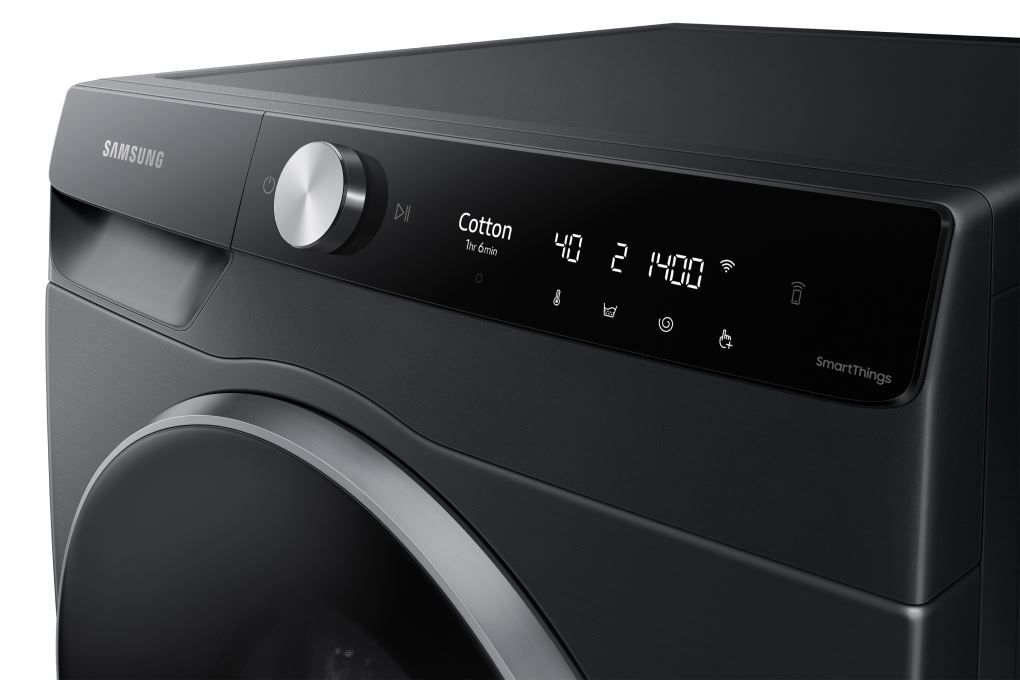 Máy giặt Samsung AI EcoBubble Inverter 12 kg WW12CGP44DSBSV Màu Đen