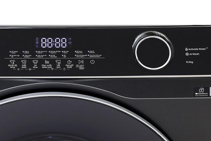 Máy giặt Hisense Inverter 10.5 kg WF105M3 Màu Đen