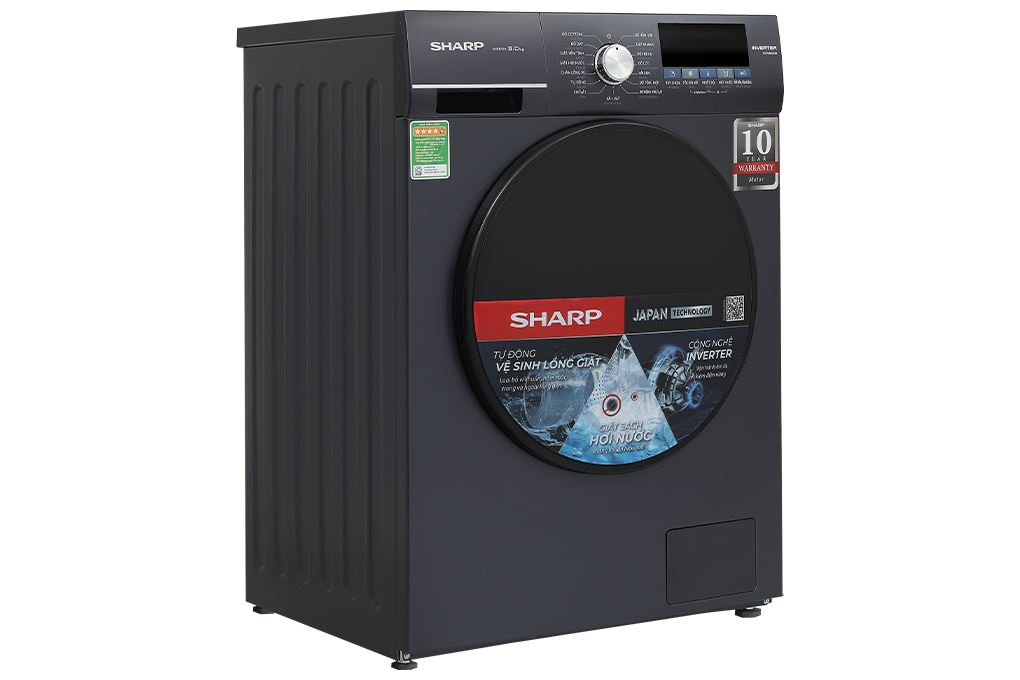 Máy giặt Sharp Inverter 9 kg ES-FM90CB-SB Màu Xanh Đậm