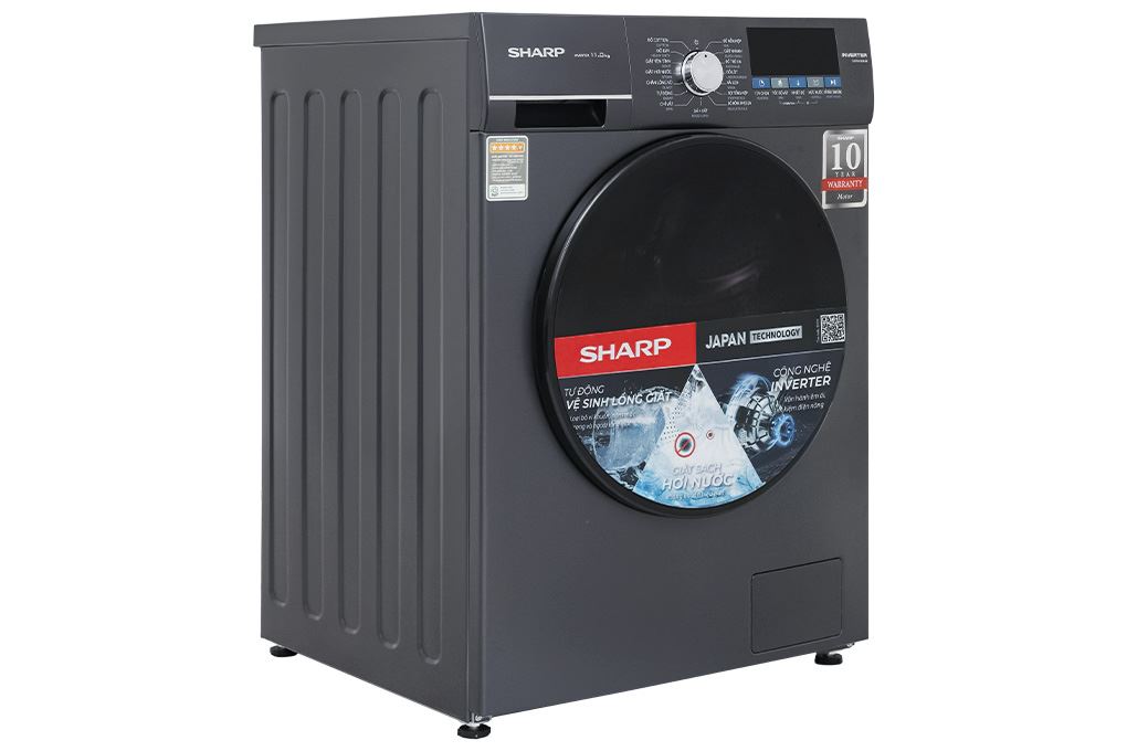 Máy giặt Sharp Inverter 11 kg ES-FM110CB-SB Màu Xanh Đậm