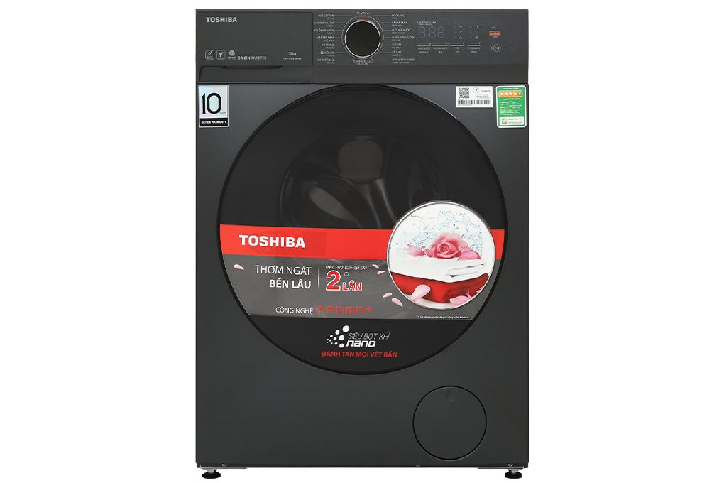 Máy giặt Toshiba Inverter 12 kg TW-T21BU130UWV(MG) Màu Xám đậm