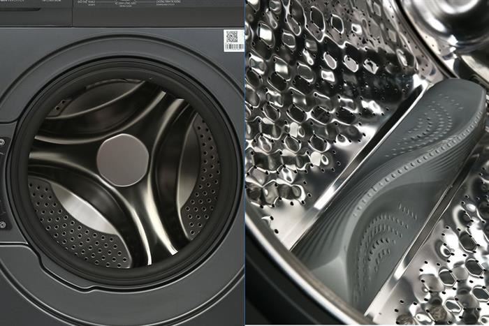 Máy giặt sấy Toshiba Inverter giặt 13 kg - sấy 8 kg TWD-T21BU140UWV(MG) Màu Xám đậm