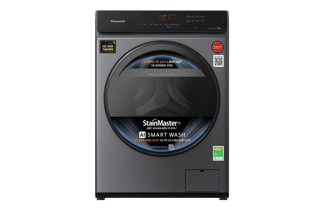 Máy giặt Panasonic Inverter 11.5 kg NA-V115FA1LV Màu Bạc
