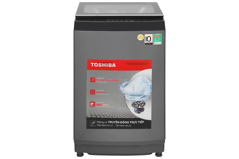 Máy giặt Toshiba Inverter 15 kg AW-T08DU1600LV(MK) Màu Xám đậm