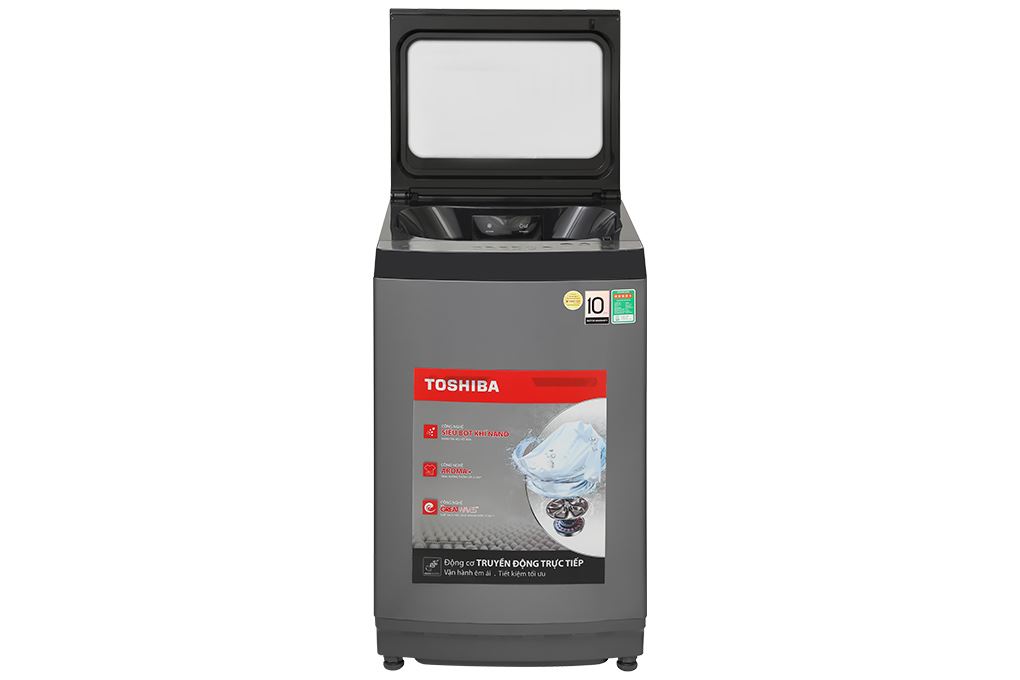 Máy giặt Toshiba Inverter 15 kg AW-T08DU1600LV(MK) Màu Xám đậm