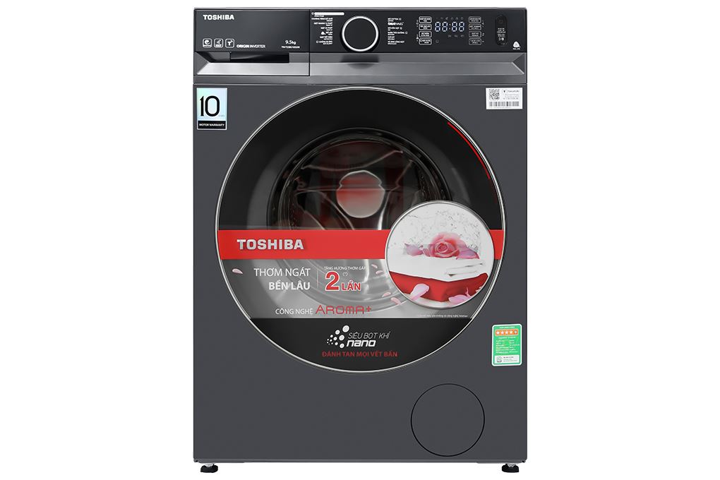 Máy giặt Toshiba Inverter 9.5 kg TW-T23BU105UWV(MG) Màu Xám đậm