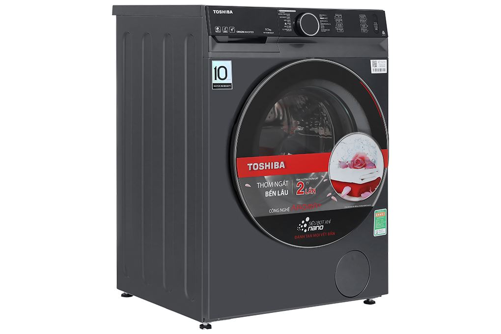 Máy giặt Toshiba Inverter 9.5 kg TW-T23BU105UWV(MG) Màu Xám đậm