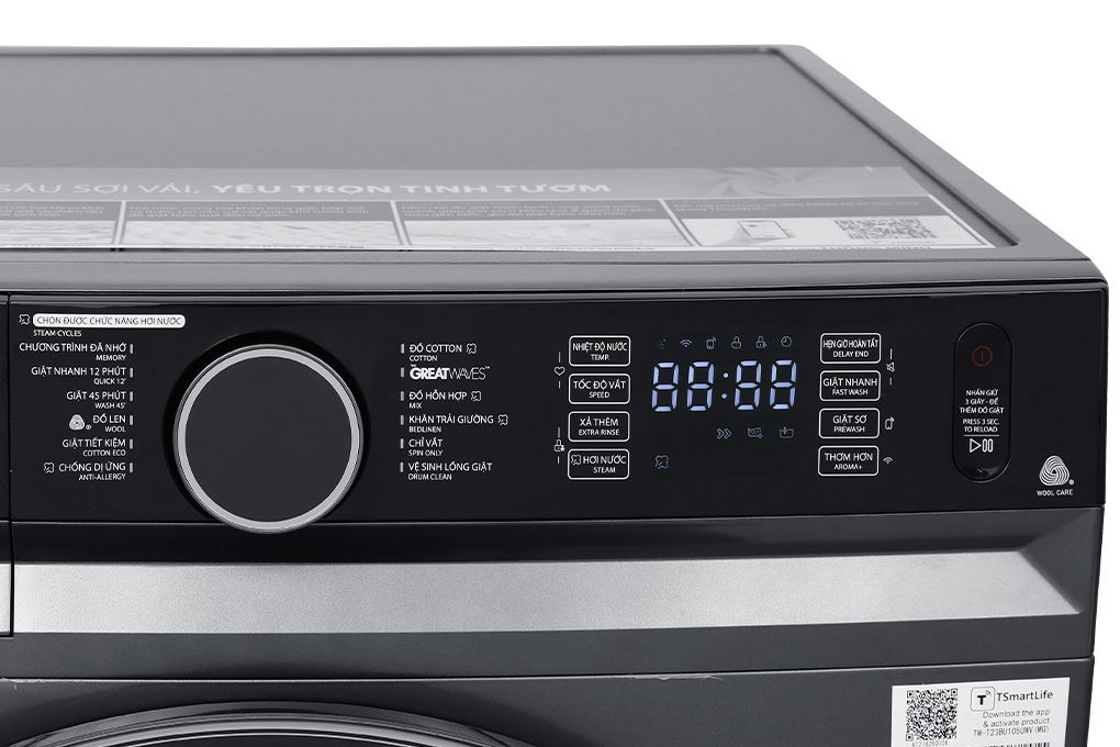 Máy giặt Toshiba Inverter 9.5 kg TW-T23BU105UWV(MG) Màu Xám đậm