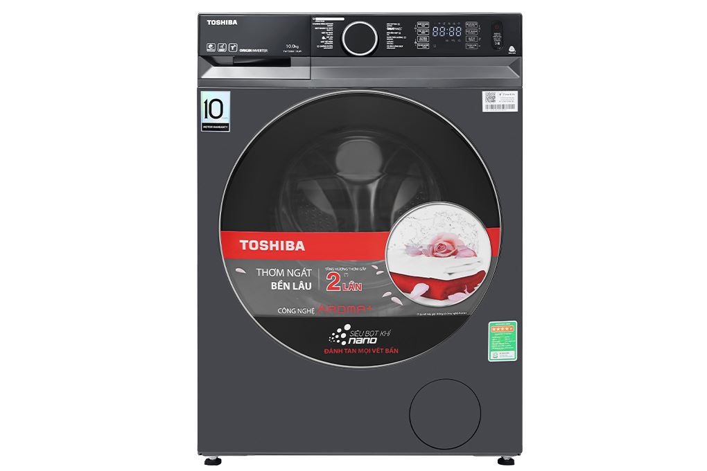 Máy giặt Toshiba Inverter 10 kg TW-T23BU110UWV(MG) Màu Xám đậm