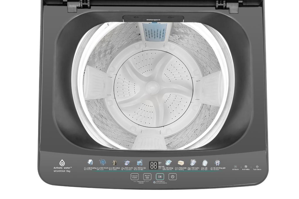 Máy giặt Hisense 13 kg WTJH1313UB Màu Đen