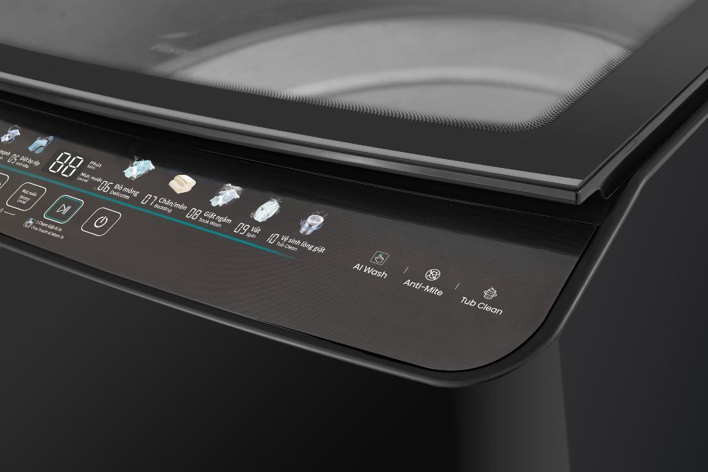 Máy giặt Hisense 13 kg WTJH1313UB Màu Đen