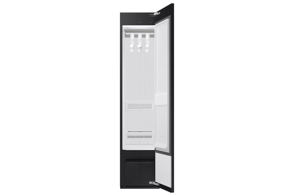 Tủ chăm sóc quần áo thông minh Samsung Bespoke AirDresser 3 móc DF18CB8600ERSV Màu Tráng gương