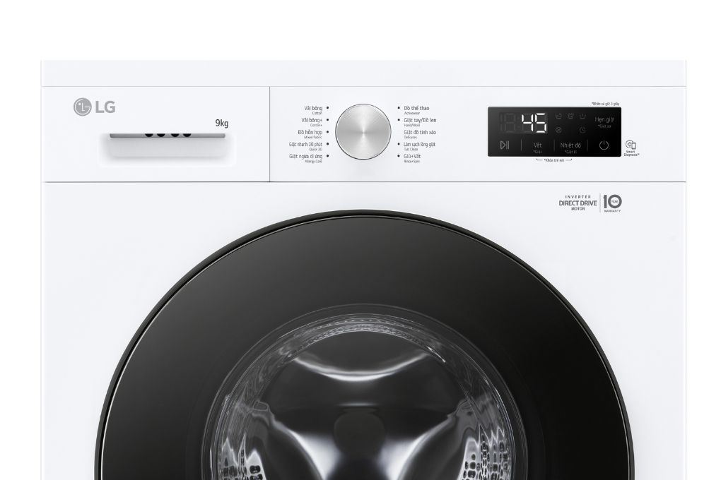 Máy giặt LG Inverter 9 kg FB1209S5W Màu Trắng